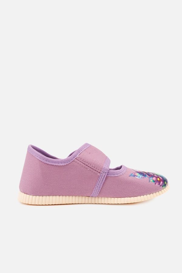 Тапочки для девочки цвет сиреневый 32 ЦБ-00271109 фото