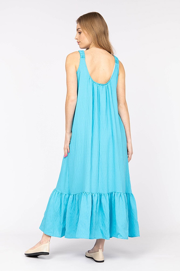 Сукня жіноча 42 колір бірюзовий ЦБ-00174036 SKT000582286 фото