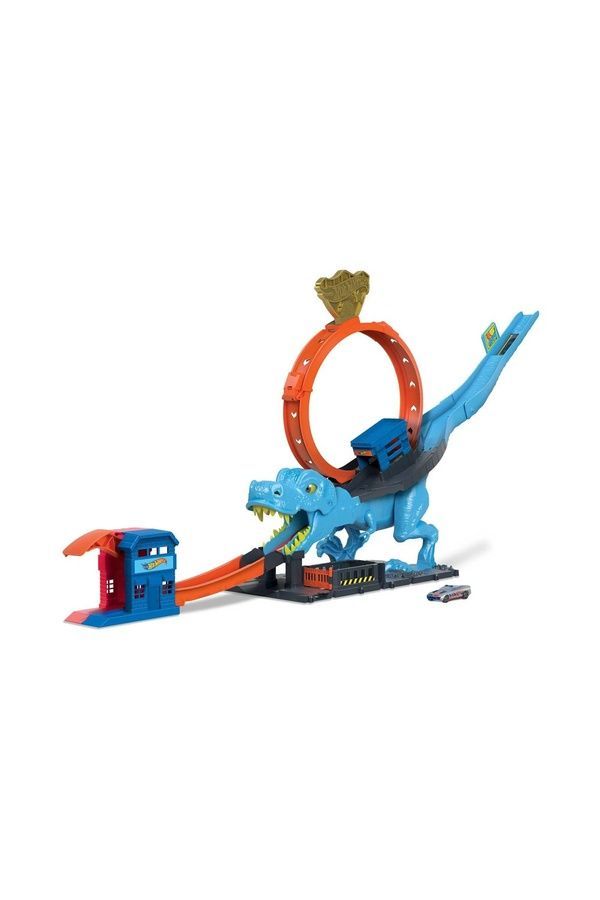 Игровой набор "Охота Ти-Рекса" Hot Wheels HKX42 ЦБ-00215194 фото