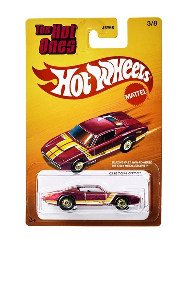 Тематична машинка "The Hot Ones" Hot Wheels Hot Wheels JBY68 ЦБ-00282401 фото