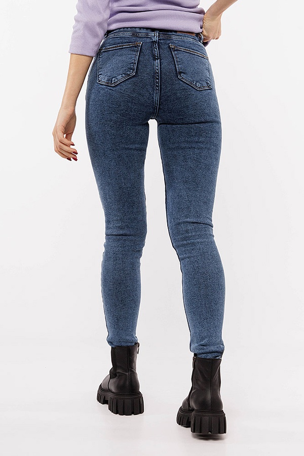Жіночі джинси 46 колір синій ЦБ-00201396 SKT000870222 фото