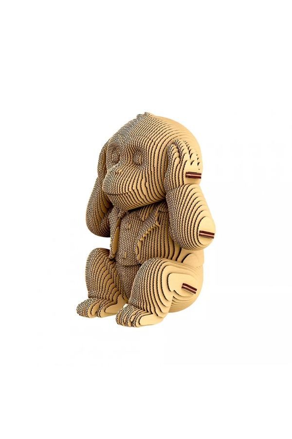 Картонный конструктор Cartonic 3D Puzzle MONKEYS TRIO Cartonic CARTTRIOMONK ЦБ-00289956 фото