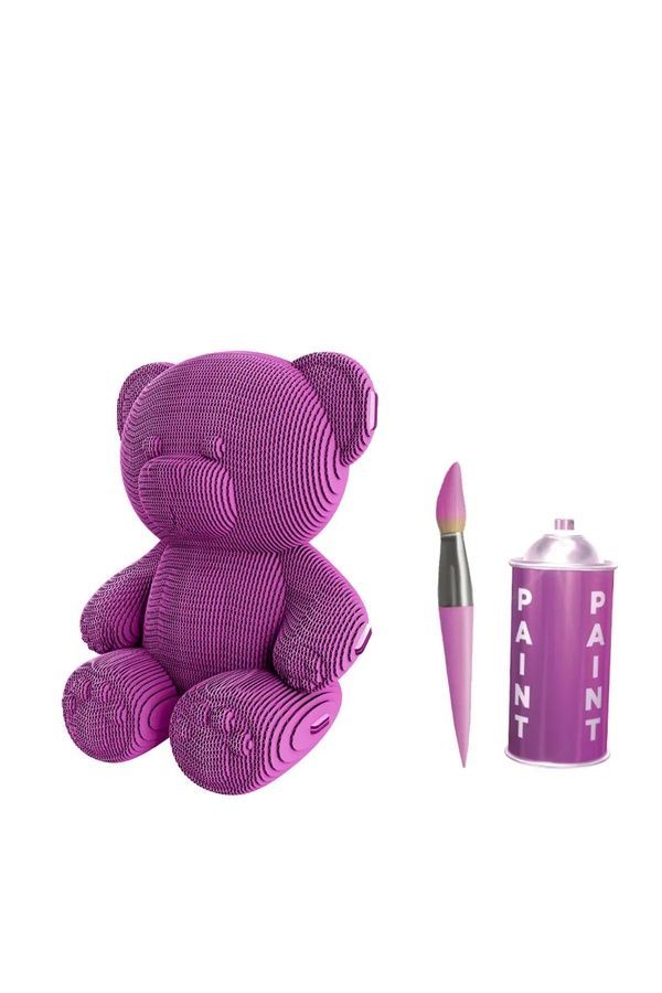 Картонний 3D конструктор "Cartonic Teddy Bear" Cartonic CARTTEDDY ЦБ-00275385 фото
