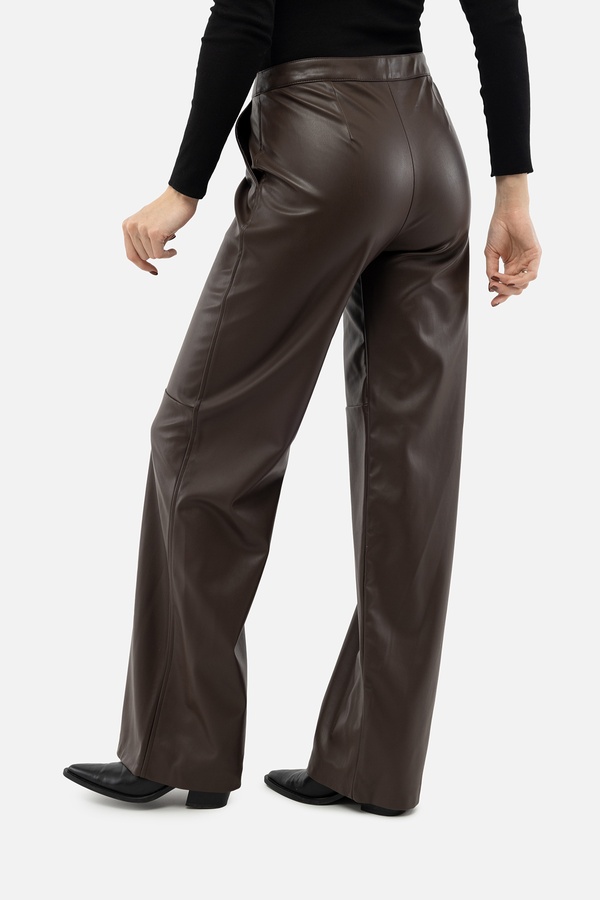 Жіночі штани 38 колір коричневий ЦБ-00241713 SKT000962509 фото