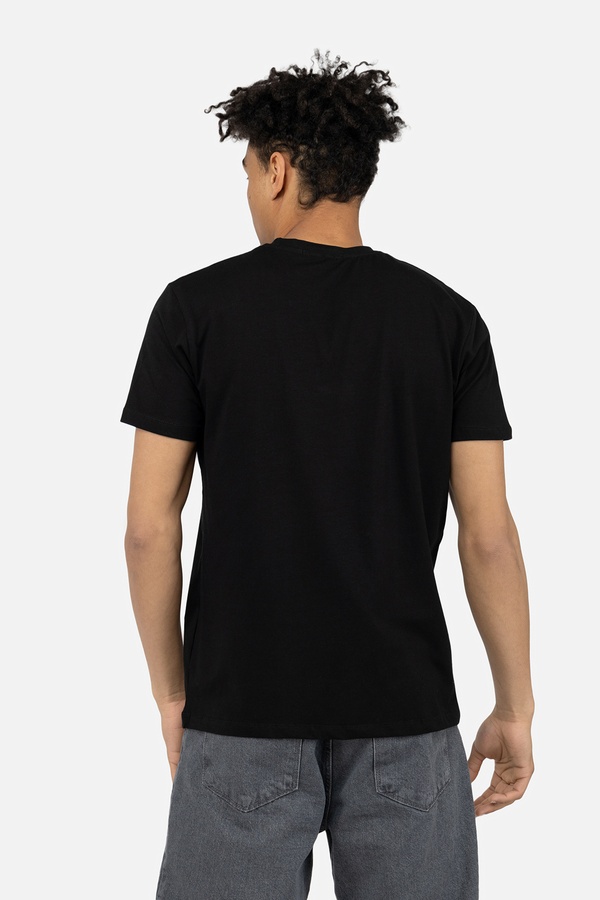 Мужская футболка с коротким рукавом 46 цвет черный ЦБ-00243193 SKT000967361 фото