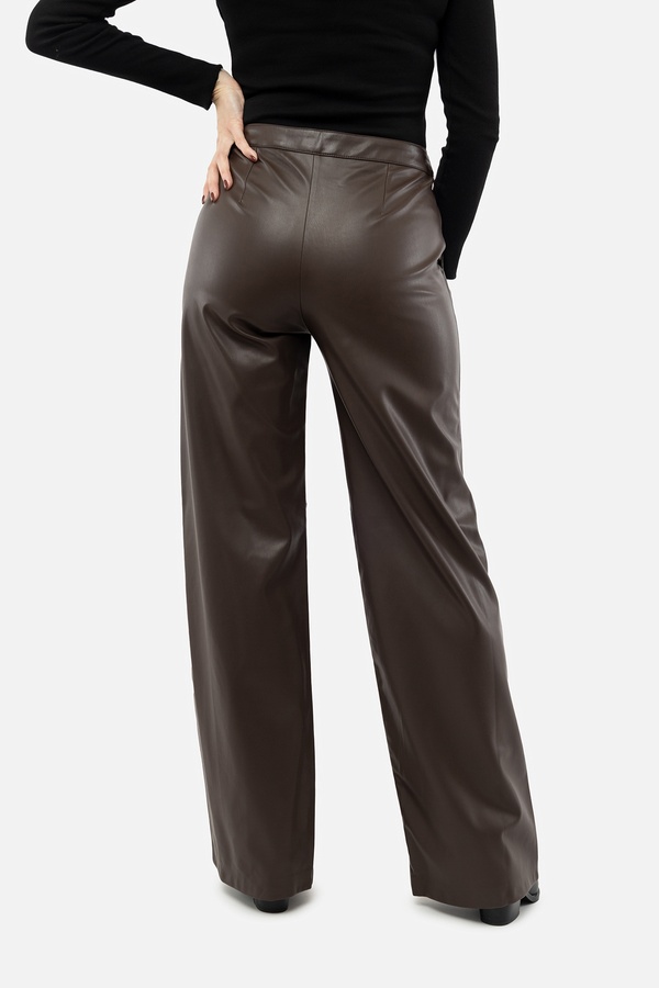Женские брюки 38 цвет коричневый ЦБ-00241713 SKT000962509 фото