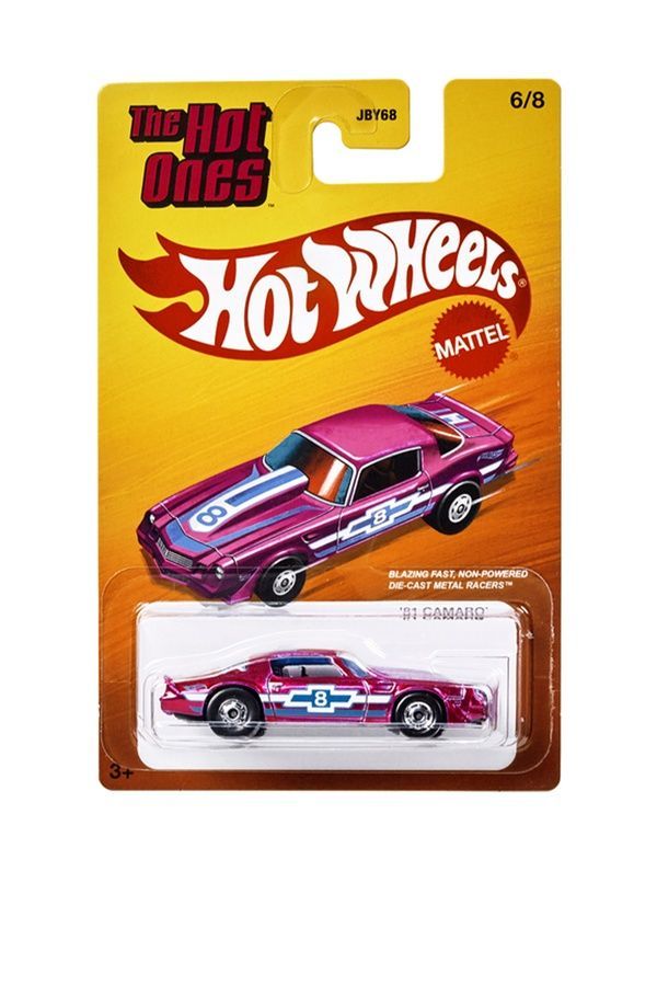 Тематична машинка "The Hot Ones" Hot Wheels Hot Wheels JBY68 ЦБ-00282401 фото