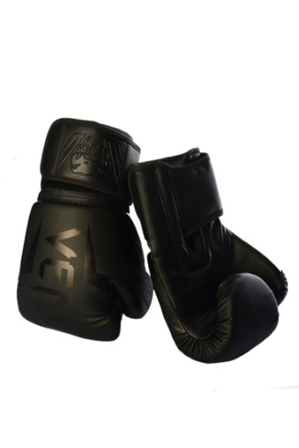 Рукавички боксерські колір чорний ЦБ-00180350 SKT000599477 фото