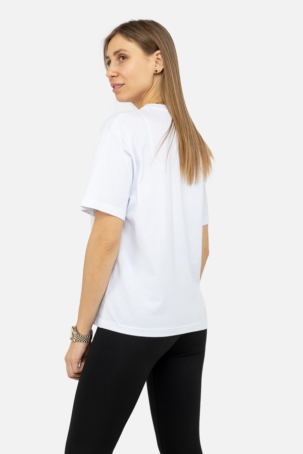 Жіноча футболка 44 колір білий ЦБ-00245783 SKT000982741 фото