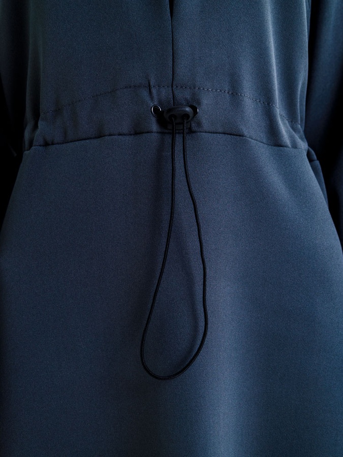 Сукня жіноча з довгим рукавом 42 колір графіт ЦБ-00235481 SKT000946118 фото