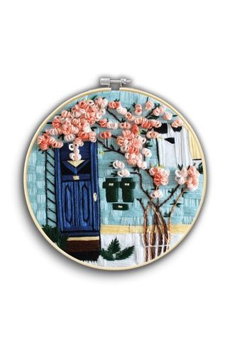 Набір для вишивки гладдю &laquo;Весна біля дому&raquo; Brushme EMBR010 ЦБ-00295397 фото