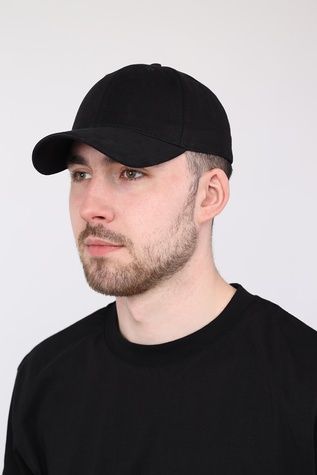 Бейсболка мужская цвет черный 58-60 ЦБ-00292542 фото