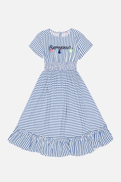 Сукня для дівчинки з кісточками 158 колір блакитний ЦБ-00187812 SKT000836316 фото