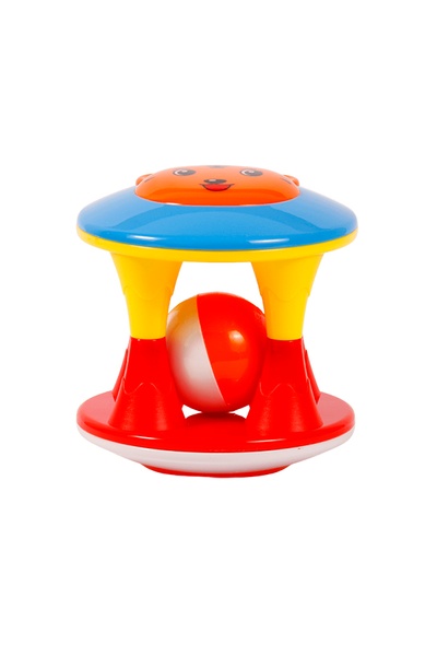 Іграшка розвиваюча - брязкальце з кулькою колір різнокольоровий ЦБ-00250298 SKT000992864 фото