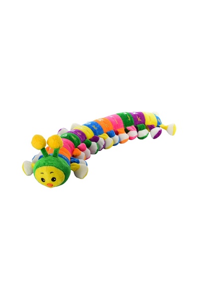 М'яка іграшка "Гусениця" колір різнокольоровий ЦБ-00202018 SKT000871610 фото