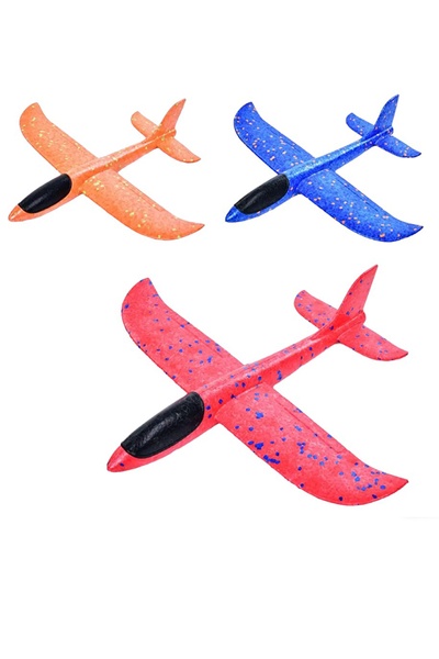 Іграшковий літак з пінопласту колір різнокольоровий ЦБ-00250114 SKT000992583 фото