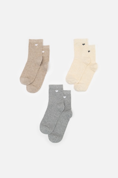 Набір шкарпеток для дівчинки 35-38 колір різнокольоровий ЦБ-00254940 SKT001006234 фото