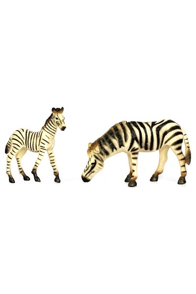 Набір фігурок тварини "Сафарі" Зебра та зебреня колір різнокольоровий ЦБ-00237308 SKT000953939 фото