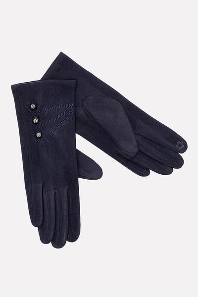 Жіночі рукавички 8 колір темно-синій ЦБ-00197565 SKT000862074 фото