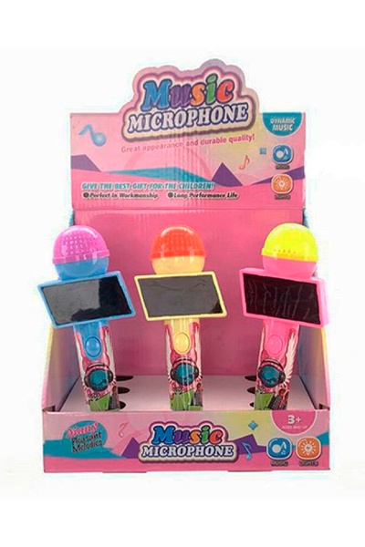 Іграшка - музичний мікрофон колір різнокольоровий ЦБ-00235874 SKT000946942 фото