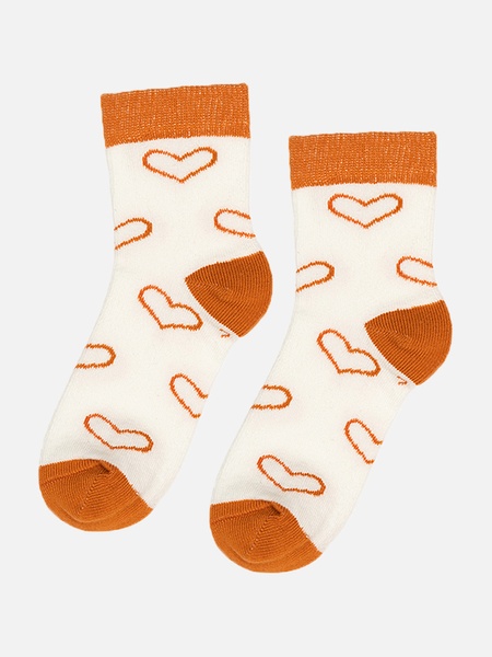 Шкарпетки для дівчинки 27-30 колір молочний ЦБ-00228910 SKT000930772 фото