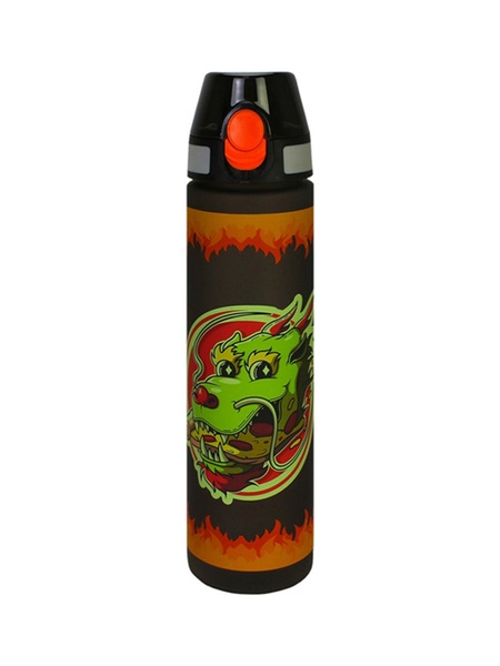 Пляшка для води "Fire Dragon" колір чорний ЦБ-00227742 SKT000927348 фото