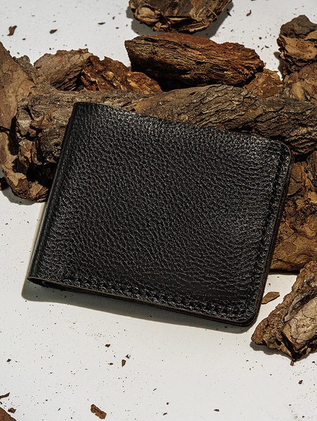 Чоловічий гаманець колір чорний ЦБ-00136302 SKT000481697 фото