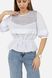 Жіноча вишиванка з коротким рукавом 42 колір білий ЦБ-00245320 SKT000981222 фото 4