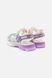 Босоніжки для дівчинки 31 колір біло-фіолетовий ЦБ-00179564 SKT000855361 фото 4
