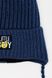 Комплект шапка-шарф на хлопчика 42-44 колір синій ЦБ-00206101 SKT000879718 фото 2