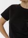 Жіноча футболка регуляр 50 колір чорний ЦБ-00210729 SKT000890467 фото 2