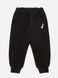 Штаны спортивные для мальчика 86 цвет черный ЦБ-00216253 SKT000900328 фото 1