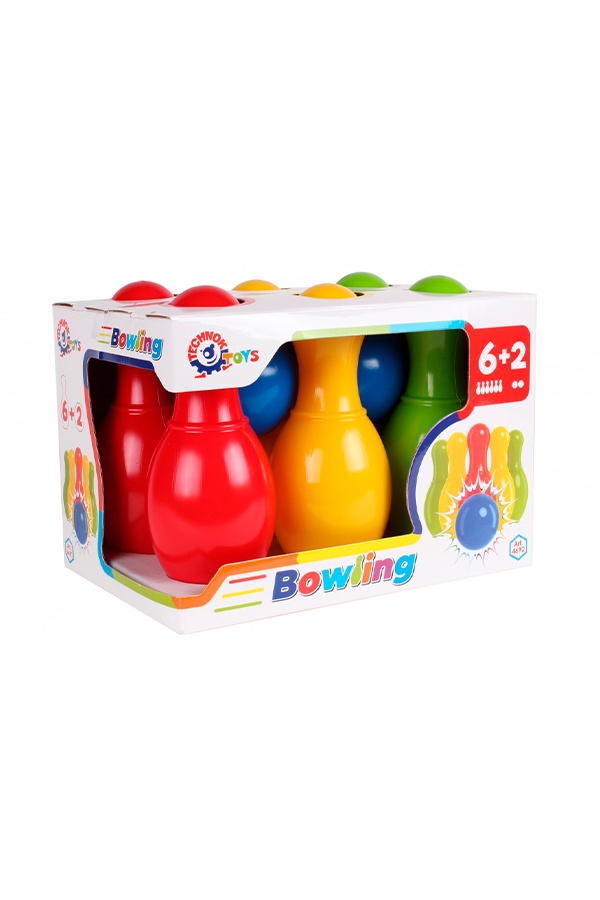 Іграшка - "Набір для гри в боулінг" колір різнокольоровий ЦБ-00111416 SKT000438840 фото