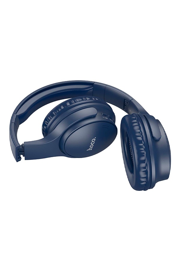 Бездротові накладні навушники Hoco W40 з мікрофоном колір синій ЦБ-00245366 SKT000981394 фото