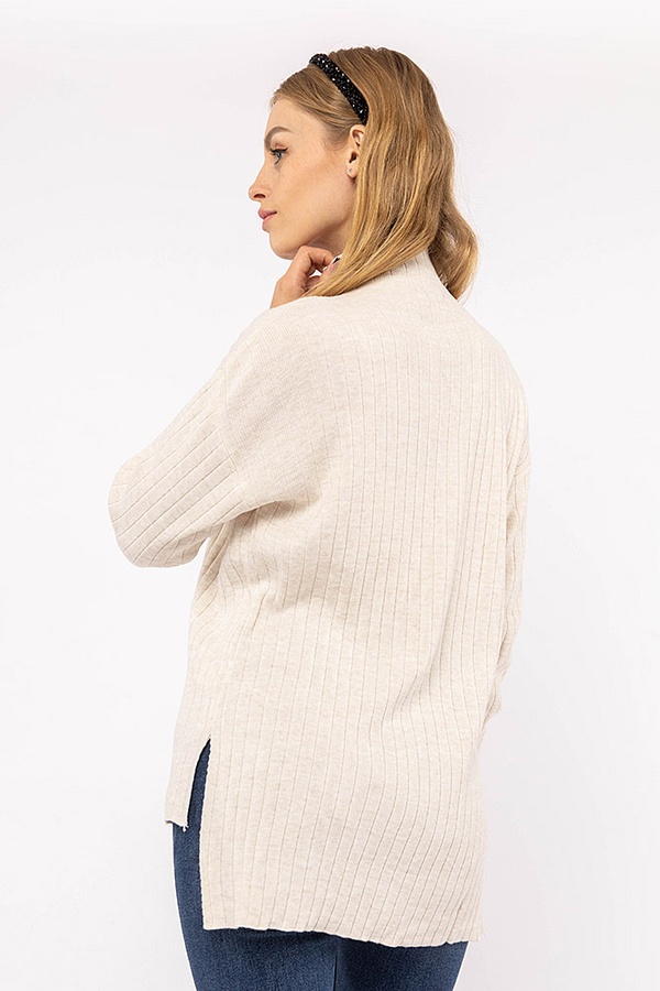 Жіночий светр 46 колір молочний ЦБ-00194421 SKT000854110 фото