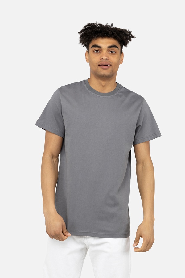 Мужская футболка с коротким рукавом 44 цвет темно-серый ЦБ-00242139 SKT000963641 фото