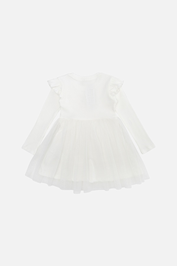 Сукня для дівчинки 86 колір молочний ЦБ-00241845 SKT000962813 фото