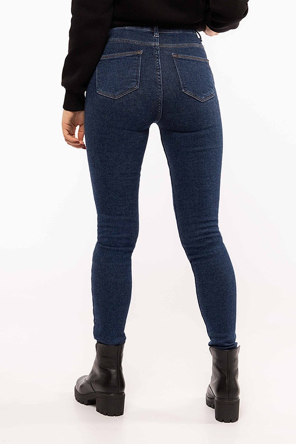 Жіночі джинси колір темно-синій ЦБ-00201402 SKT000870258 фото