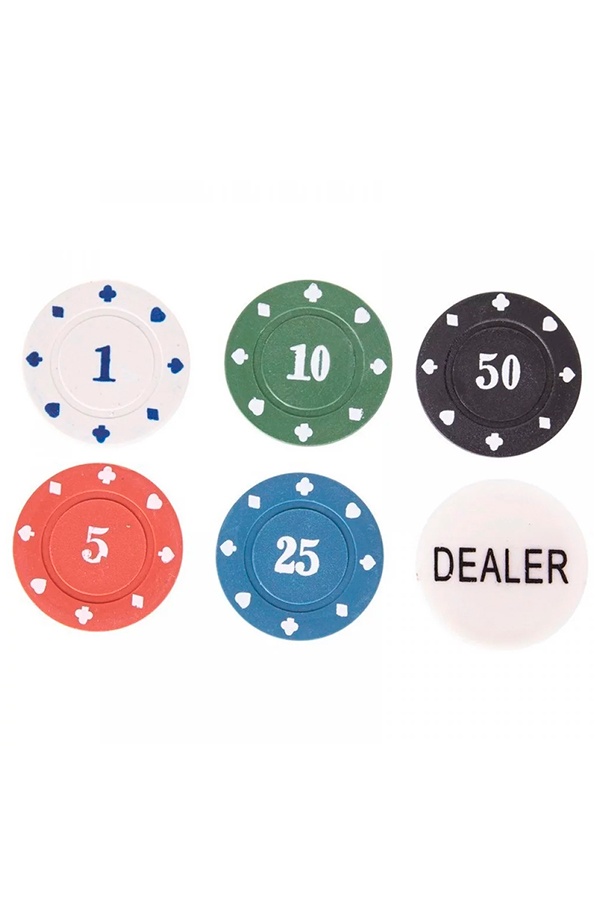 Настільна гра - покер колір різнокольоровий 00-00197632 SKT000229739 фото