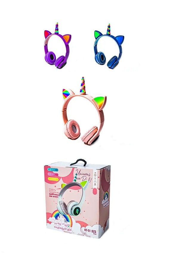 Дитячі бездротові навушники колір різнокольоровий ЦБ-00234315 SKT000943728 фото