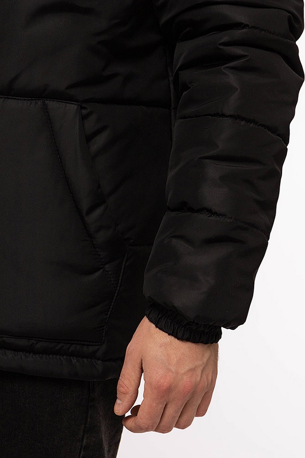 Чоловіча куртка 52 колір чорний ЦБ-00200331 SKT000868262 фото