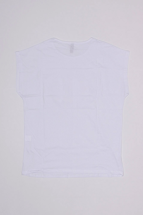 Жіноча футболка 50 колір білий ЦБ-00192201 SKT000848241 фото