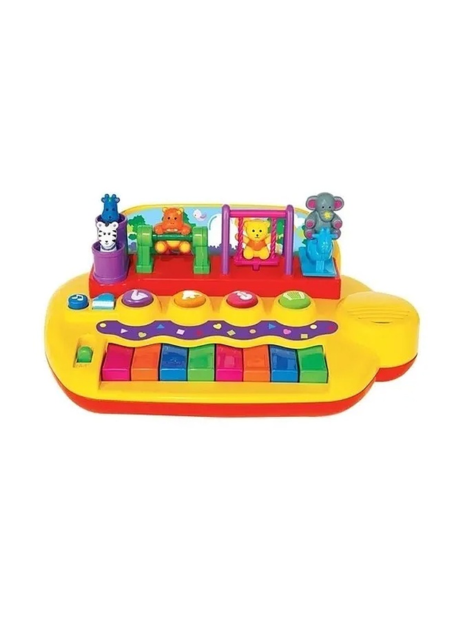 Развивающая игрушка "Пианино. Зверята на качелях" цвет разноцветный 00-00024785 SKT000014438 фото