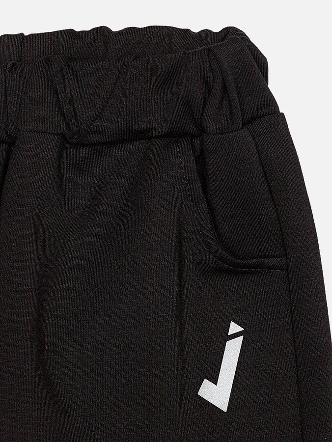 Штаны спортивные для мальчика 86 цвет черный ЦБ-00216253 SKT000900328 фото