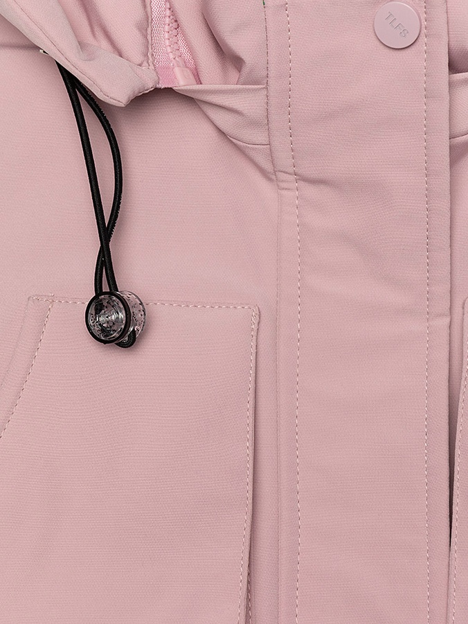 Куртка демісезонна для дівчинки 92 колір пудровий ЦБ-00207658