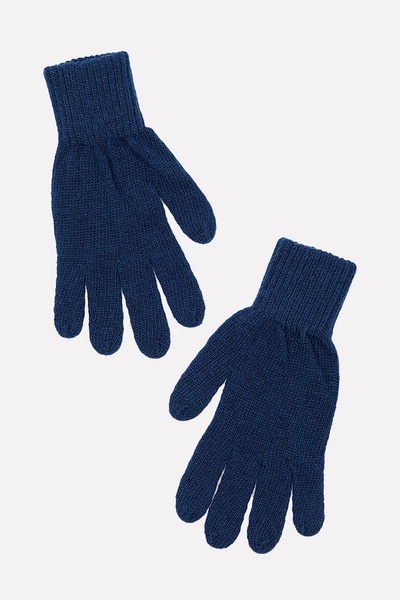 Жіночі рукавички 9.5 колір синій ЦБ-00201486 SKT000870518 фото