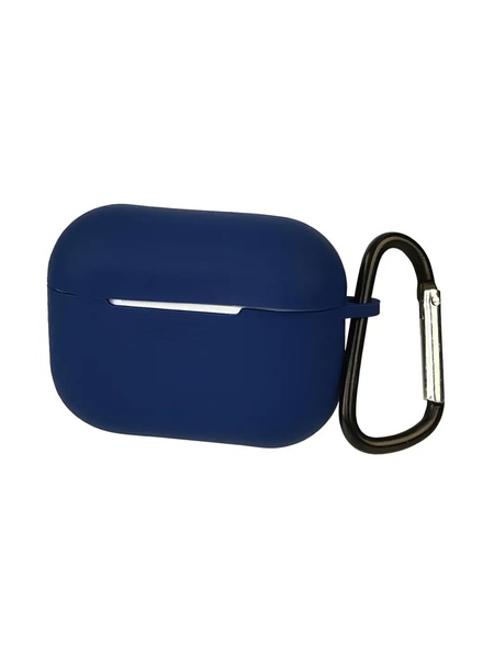 Чехол силиконовый с карабином для Apple AirPods 3 цвет темно-синий ЦБ-00200546 SKT000868637 фото