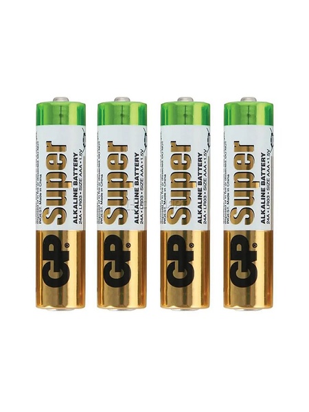 Батарейка SUPER ALKALINE, LR03/ААА, Ціна за 1 шт колір різнокольоровий ЦБ-00155238 SKT000527398 фото