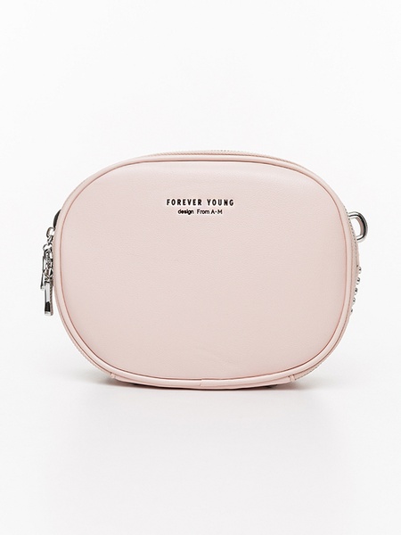 Женская сумка кросс-боди + чехол для ключей цвет светло-розовый ЦБ-00222682 SKT000915769 фото