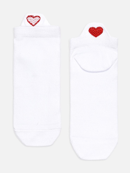 Жіночі шкарпетки 35-38 колір білий ЦБ-00214594 SKT000896669 фото